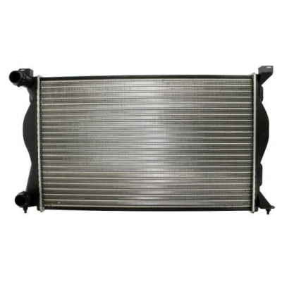 Abbildung von THERMOTEC D7A027TT Kühler, Motorkühlung Aluminium 677 439 32 Kühlrippen mechanisch gefügt AUDI: A6 C6 Saloon, Avant