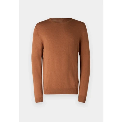 Abbildung von Jack &amp; Jones Jjeemil Strickpullover, Herren, Größe: Small, Mocha bisque