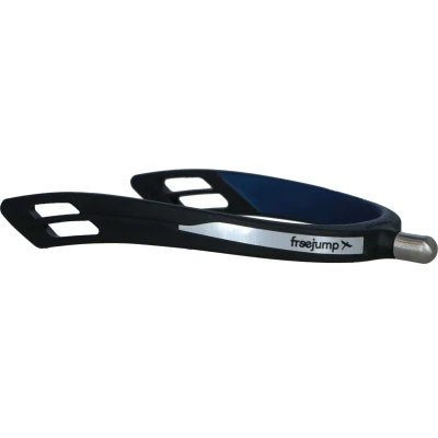 Abbildung von Freejump Sporen Spur&#039;on Round End Schwarz/Pearl Blue 15mm