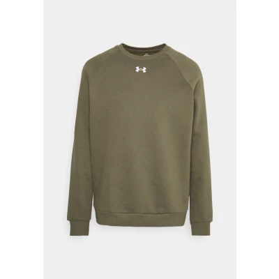 Abbildung von Under Armour Rival CREW Sweatshirt, Herren, Größe: XS, Marine green/white