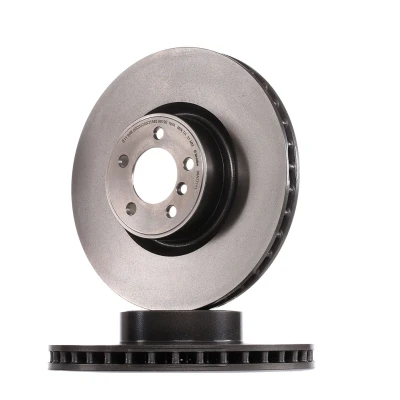 Abbildung von BREMBO COATED DISC LINE 09.A771.11 Bremsscheibe 380 34 5 innenbelüftet beschichtet hochgekohlt mit Schrauben LAND ROVER: Range Rover 3