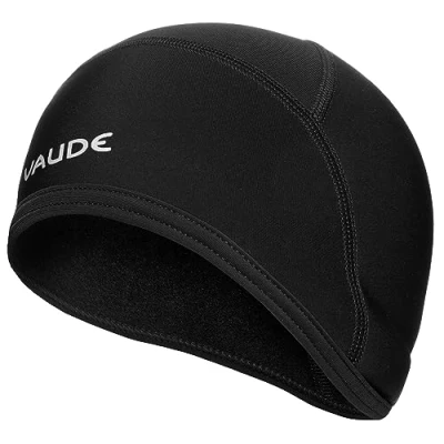 Abbildung von VAUDE Bike Warm Cap Warme und Atmungsaktive Fleece Mütze Schnelltrocknend Klimaneutral kompensiert Umweltfreundlich hergestellt Ideale Wärme unter dem Helm Green Shape Label