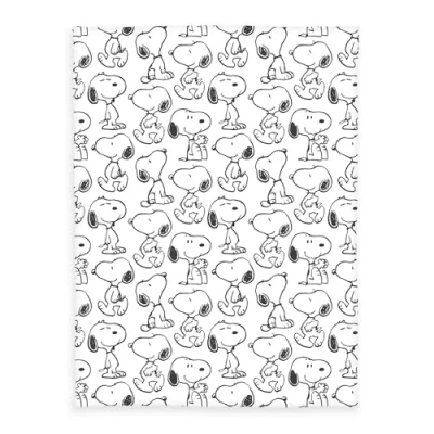 Abbildung von Herding Wellsoft Decke Peanuts, 150 x 200 cm, Weiche Kuscheldecke, Polyester