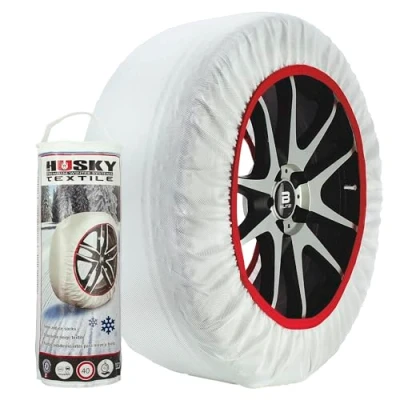 Abbildung von SUMEX HUSTX03 Husky Textil Schneekette, Größe L, 2 Stück