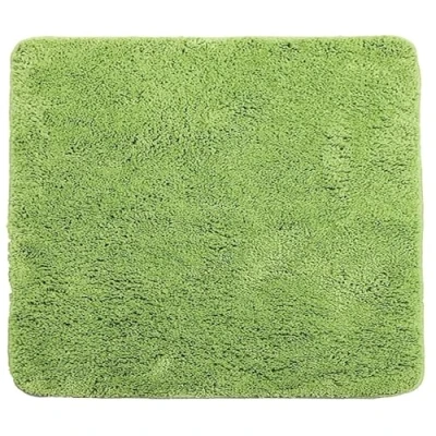 Abbildung von Brandsseller Badezimmermatte 50x50 cm Badteppich Badematte Badvorleger Duschvorleger waschbar rutschfest weiche Mikrofaser quadratisch Grün