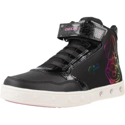 Abbildung von Geox Disney Minnie Skylin GIRL Light UP Sneaker high für Kinder, Größe: 35, Black Schuhe