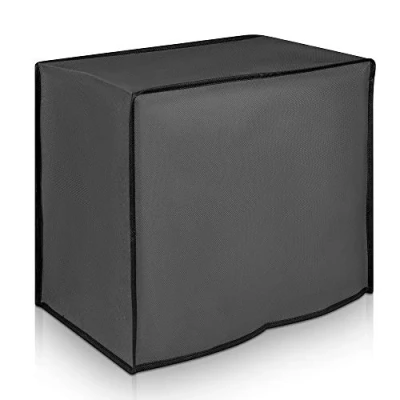 Abbildung von kwmobile Hülle kompatibel mit Nespresso Lattissima Pro Kaffeemaschine Staubschutz Abdeckhaube in Dunkelgrau