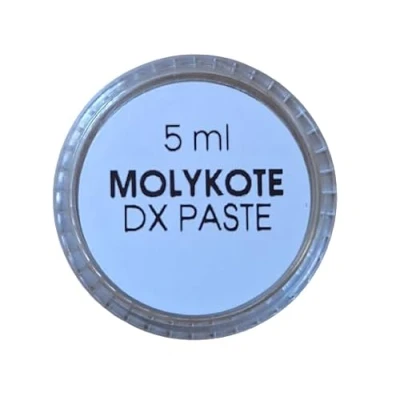 Abbildung von KD89 Molykote DX Paste reduziert Reibung und Verschleiß, sehr gute Festigkeit, hervorragender Korrosionsschutz, Festfressen. (DX im 5 ml Topf)