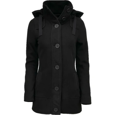 Abbildung von Brandit Square Kurzmantel, Damen, Größe: 3XL, Black