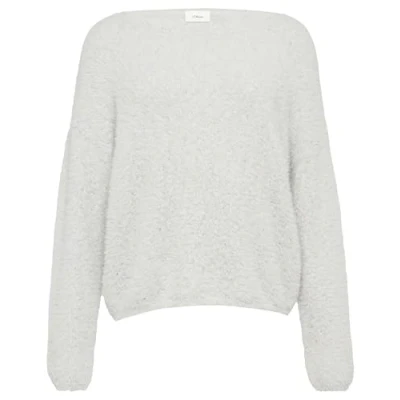 Abbildung von s.Oliver Black Label Strickpullover, Damen, Größe: Large, Taubengrau