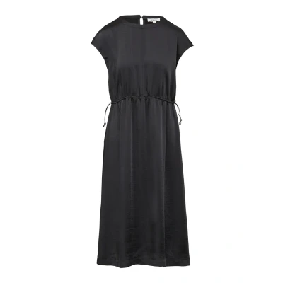 Abbildung von s.Oliver Ashape mit überschnittenen Schultern Freizeitkleid, Damen, Größe: 34, Schwarz