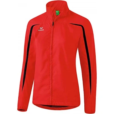 Abbildung von Erima Damen Leichtathletik Laufjacke, Rot/Schwarz, 44