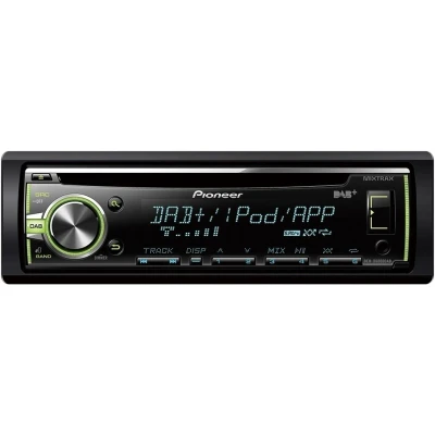 Abbildung von PIONEER DEH X6800DAB Autoradio CD/USB 1 DIN 12 MP3, WMA, WAV, FLAC