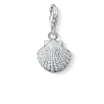 Abbildung von Thomas Sabo Damen Charm Anhänger Muschel Club 925 Sterling Silber 0803 001 12
