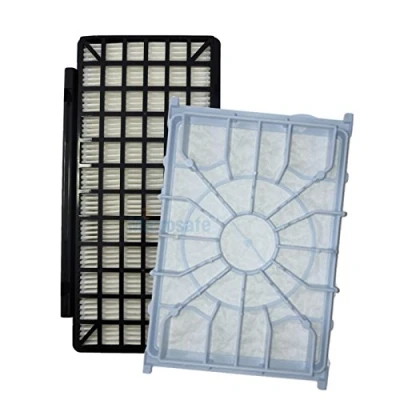 Abbildung von HEPA Filter + Motorfilter für Siemens VSQ8SIL66A Staubsauger Q 8.0 silencePower wie original VZ154HFB / VZ02MSF NEU von Microsafe®