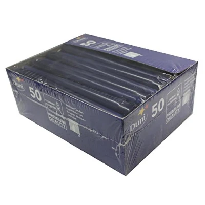 Abbildung von Duni Leuchterkerzen dunkelblau, 25 cm, 50 Stück
