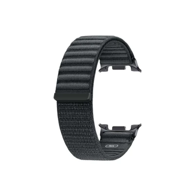 Abbildung von Original Watch8 Fabric Band für das Galaxy Watch 8 M/L Graphite Armband Recycelter Kunststoff Samsung Grau