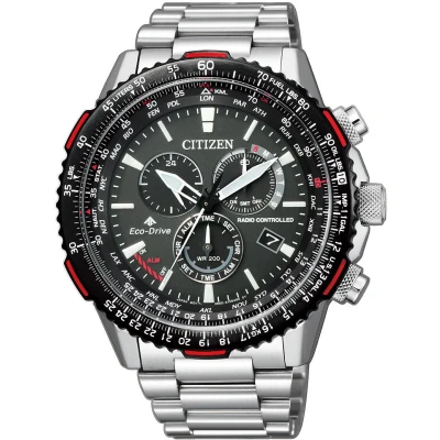 Abbildung von Citizen Herren Analog Quarz Uhr mit Edelstahl Armband CB5001 57E