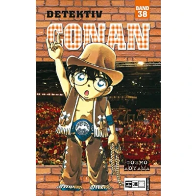 Abbildung von Detektiv Conan 38: Nominiert für den Max und Moritz Preis, Kategorie Beste deutschsprachige Comic Publikation Kinder / Jugendliche 2004