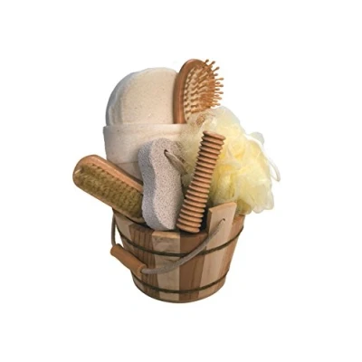 Abbildung von Croll &amp; Denecke 40013 Geschenkset gestreifter Holzbottich
