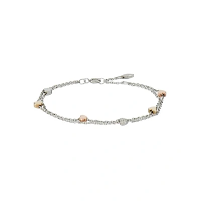 Abbildung von Fossil Vintage Motifs Armband silver/roségold/goldcoloured, Damen, Größe: One Size, Silver/roségold/gold coloured