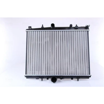 Abbildung von NISSENS 61291A Kühler, Motorkühlung Aluminium 380 549 16 Kühlrippen mechanisch gefügt PEUGEOT: 607 Saloon, CITROËN: C5 I Estate