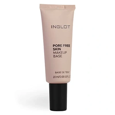 Abbildung von Inglot Pore Free Skin Makeup Base, Reduziert die Sichtbarkeit von Poren, Samtig Glatter Teint, Verlängert Haltbarkeit des Makeups, Spendet Feuchtigkeit, Verhindert Hautglanz, Glättend, 20 ml.