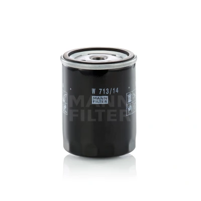 Abbildung von MANN FILTER W 713/14 Ölfilter 5/8 18 UNF mit zwei Rücklaufsperrventilen Anschraubfilter TRIUMPH: Herald Convertible