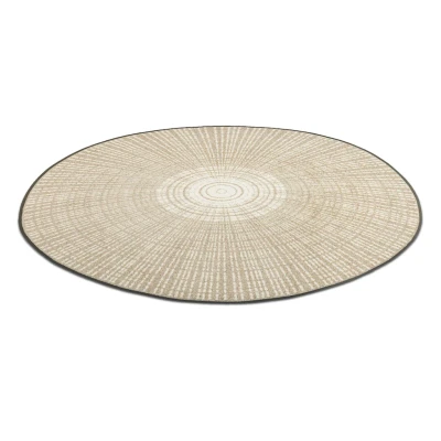 Abbildung von wash+dry Fußmatte Cascara beige 115x115cm, innen und außen, waschbar