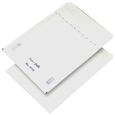 Abbildung von Selbstklebende Briefumschläge Mit Luftpolsterfolie OFFICE PRODUCTS HK H18 270x360mm/290x370mm 10 St Weiß / Typ Luftpolsterfolie/Art HK/Farbe Weiß/Format