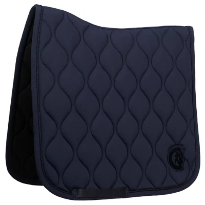 Abbildung von Kentucky Schabracke Wave 3D logo Dressur Navy