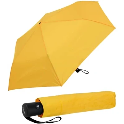 Abbildung von Doppler Taschenschirm Mini Zero Magic mit Auf Zu Automatik Shiny Yellow