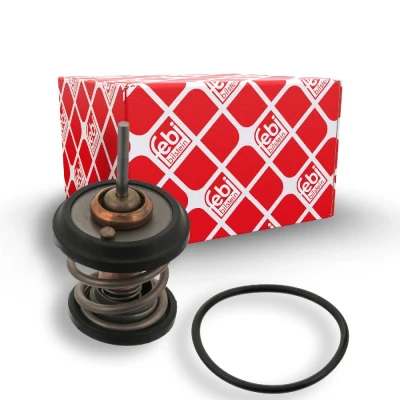 Abbildung von FEBI BILSTEIN 34782 Kühlwasserthermostat 95 mit Dichtring VOLKSWAGEN: GOLF 5, 6, Sharan II, AUDI: A4 B8 Avant, A6 C7 A3 Hatchback