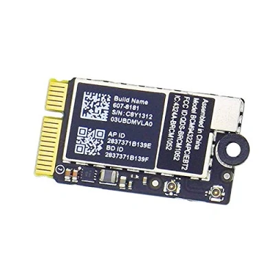Abbildung von OLVINS BCM943224PCIEBT2 WiFi Bluetooth Netzwerkkarte für MacBook Air 11 &#039;&#039; A1370 13 A1369 (Mitte 2011) A1465 A1466 2012)