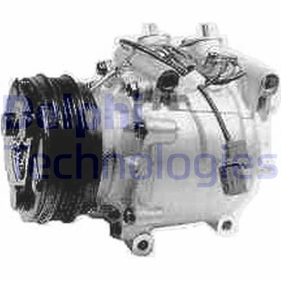 Abbildung von DELPHI TSP0159157 Kompressor Sanden / Scroll TRS0 PAG 46 mit Kompressoröl HONDA: CIVIC 6 Aerodeck