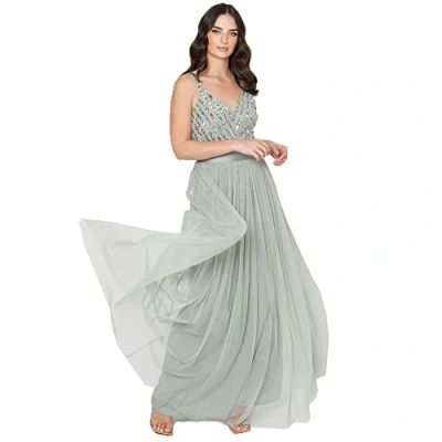 Abbildung von Maya Deluxe Damen Brautjungfernkleid, Green Lily, 44 EU (UK 16)