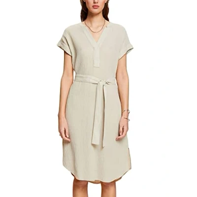 Abbildung von Esprit Dress Freizeitkleid, Damen, Größe: 38, Dusty green