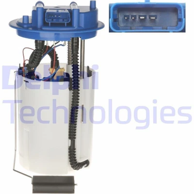 Abbildung von DELPHI FG2448 12B1 Kraftstoff Fördereinheit ohne Dichtung Drucksensor Benzin ALFA ROMEO: 147