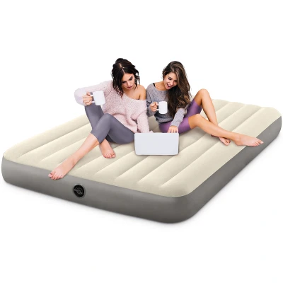 Abbildung von Intex Queen Dura Beam Series Single High, Taupe/Grey, Einheitsgröße