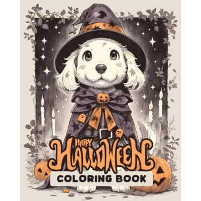 Abbildung von Cute Spooky Animals: Fun Halloween Coloring for Kids: 50 Pages of Adorable Ghostly Cats, Dogs, Bunnies, and More to Color Fun!