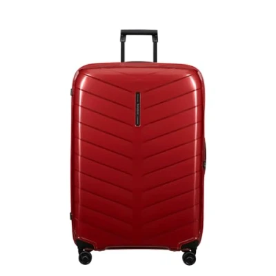 Abbildung von Samsonite Attrix Spinner 81/30 Red Koffer mit 4 Rollen Weichgepäck