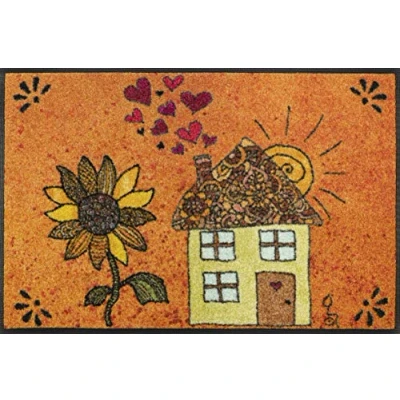 Abbildung von wash+dry Fußmatte, Sonnenhaus 50x75 cm, innen und außen, waschbar