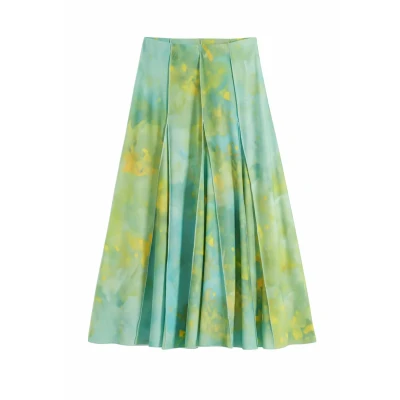 Abbildung von Desigual Maxirock, Damen, Größe: Small, Blue