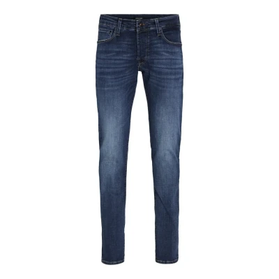 Abbildung von Jack &amp; Jones Glenn Jeans Slim Fit, Herren, Größe: 30x32, Blue denim