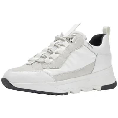 Abbildung von Geox D FALENA B ABX Sneaker, White/Off White, 38 EU