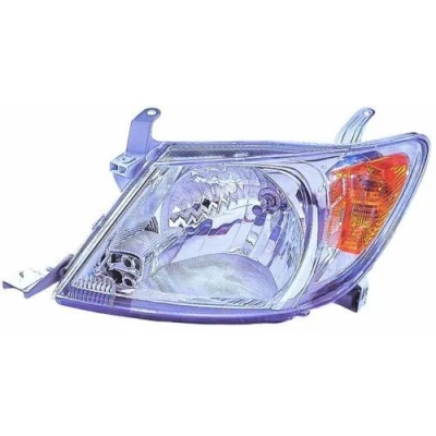 Abbildung von ABAKUS 212 11G9L LD EM Scheinwerfer links H4 gelb ohne Lampenträger, Glühlampe P43t TOYOTA: HILUX 3 Pick up