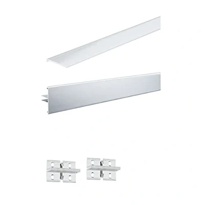 Abbildung von Paulmann 70520 Stripe Duo Profil Set 1m inkl. 2 Clips und Diffusor Strip Alu eloxiert Lichtband Lichtstreifen