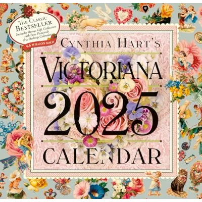Abbildung von Cynthia Hart&#039;s Victoriana Wall Calendar 2025