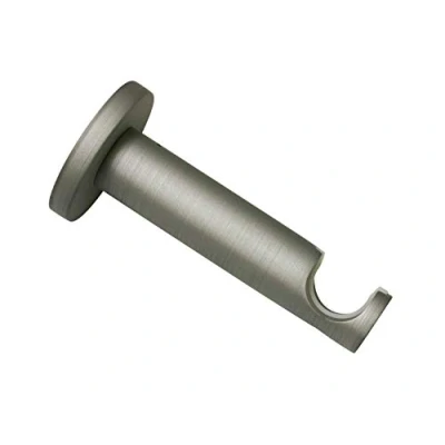 Abbildung von Gardinia Träger 1 Lauf offen für Ø 19 mm silber 9 cm, Metall