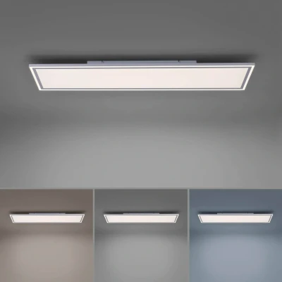 Abbildung von JUST LIGHT LED Deckenleuchte »EDGING«, 2 flammig, Leuchtmittel Board fest integriert, dimmbar über Fernbedienung